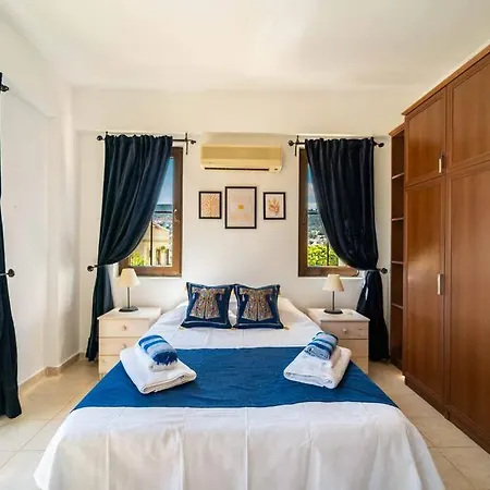 Azure With Sea View In Apartment Kalkan